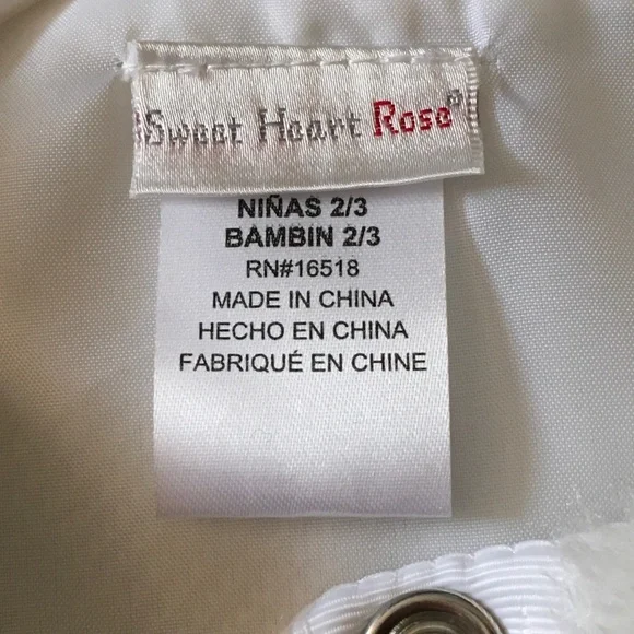 Sweet Heart Rose Toddler Girl Holiday Jacket/cardigan size 2/3. - Picture 4 of 11